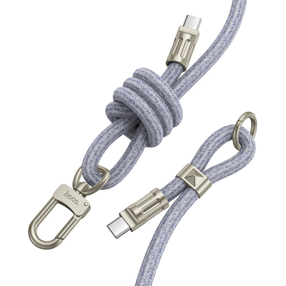 Hoco ������� ������/������� �������� USB-C �� USB-C ���� 1.8m - (GH7)
