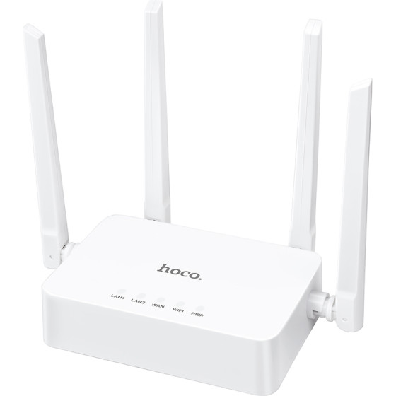 Hoco Wifi Router 300MBps 4x5dBi 2.4GHz ����� - (DQ04)