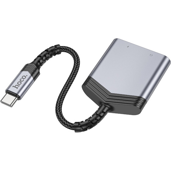 Hoco ��������� ����� ���� USB-C �� 1xUSB-C ��� 1x3.5mm ��� ���������� ��� ��� ���� - (LS39)