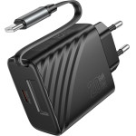 Hoco ��������� �������� 20W �� 1�USB-C ���� ��� ������������� ������� 65cm ������ - (N57)