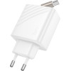 Hoco ��������� �������� 30W �� 1�USB-C ���� ��� ������������� ������� 65cm ������ - (N58)