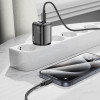 Hoco ��������� �������� �� 2 ������� �������� 1xUSB-A ��� 1xUSB-C 30W ������ - (N53 Monsoon)