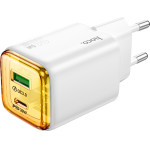 Hoco ��������� �������� �� 2 ������� �������� Usb QC3.0 30W ��� USB-C PD30W ������ - (N53 Monsoon)