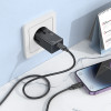Hoco ��������� �������� Mini Universal Converter US/EU/AU/ Uk USB-C 30W ������ - (AC25)