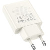 Hoco ��������� �������� Ultra Thin USB-C PD30W Fast Charge Moonlight White - (N44 Biscuit)
