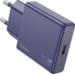 Hoco ��������� �������� Ultra Thin USB-C PD30W Fast Charge Titanium Blue - (N44 Biscuit)