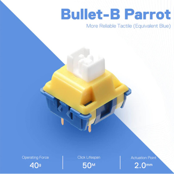 Redragon Gaming �������� - A113 Bullet-B Tactile Mechanical Switches