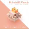 Redragon Gaming �������� - A113 Bullet-Ql Soft Linear Mechanical Switches