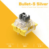 Redragon Gaming �������� - A113 Bullet-S Linear Mechanical Switches