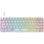 Havit Gaming ������������ - KB877L (Transparent White)