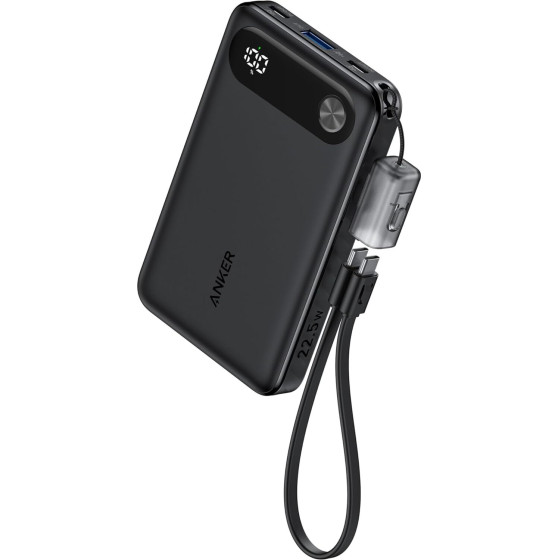 Anker Powerbank 10K 22.5W With USB-C Cable - (A1257G11)