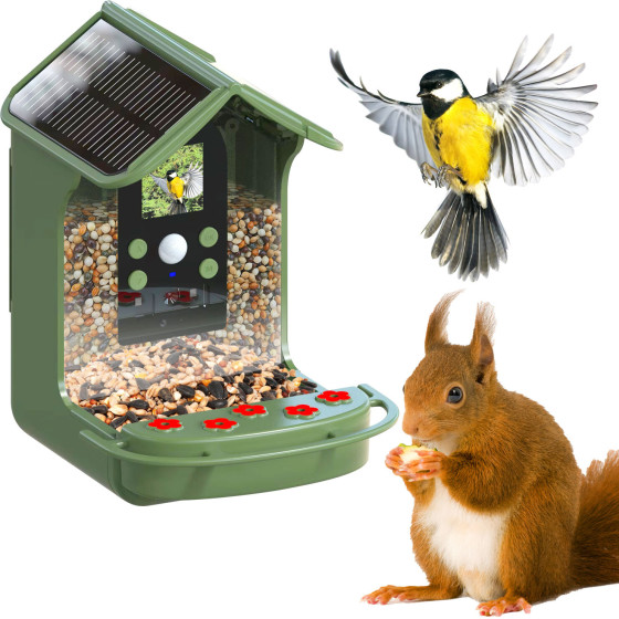 EasyPix Birdycam VIDEO/Photo Box And Feeding Station 12MP - (EP10123)