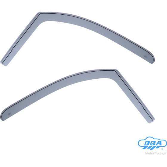 DGA ������� ���������� ������������� ��� Peugeot Partner /Rifter 2018+ / Citroen Berlingo 2018+ / Opel Combo 2018+/ Opel Doblo 2023+ / Toyota Proace City 2019+ 2D ��� �������� ���� �������� ����� (Cast Acrylic GLASS) - 2 ���. - (19043)