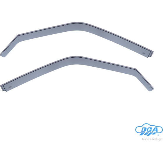 DGA ������� ���������� ������������� ��� Citroen Saxo 3D 1996-2004 / Peugeot 106 3D 1992+ ��� �������� ���� �������� ����� (Cast Acrylic GLASS) - 2 ��� - (06008)
