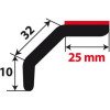Lampa ������������ Spoiler UNI-Skirt SK-2 25+32+10mm 250cm - (04567)