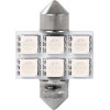 M-Tech �������� ����������� C5W/C10W 12V 1,44W SV8,5 31mm Led 6xSMD5050 ���� Blister - 2 ���. - (LB027B)