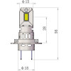 M-Tech ������ H7 12V 2x 21W max6.000K 4600lm Pro Smart Series Led - 2 ���. - (LSPROS7)
