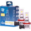 M-Tech ������ H11 12V 2x 21W max6.000K 4600lm Pro Smart Series Led - 2 ���. - (LSPROS11)