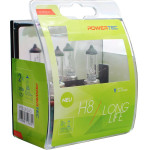 M-Tech H8 12V 35W PGJ19-1 Powertec Long Life (Up To 3.200k) �������� - 2 ��� - (PTZLL8-DUO)