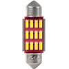M-Tech ������� ����������� C5W/C10W 12V 1,95W SV8,5 36mm Led 12xLed ����� - 1 ���. - (LB603W-01B)