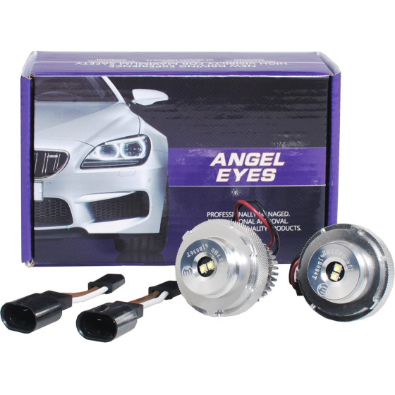 M-Tech �������� ��� Angel 12V 2x20W Cree ����� ��� ��� Bmw ����� 5 E60/E61 - 2 ���. - (LME6020W)