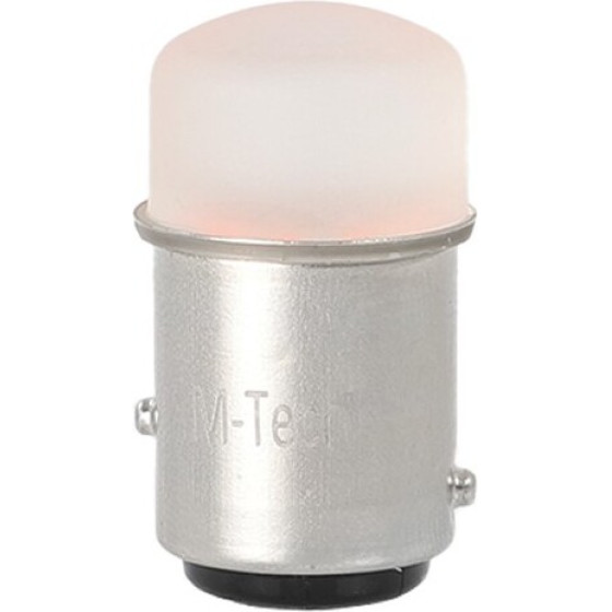 M-Tech P21/5W 12V BAY15d 9xSMD3014 Led ������� Blister - 2 ���. - (LB038R)