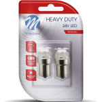 M-Tech R5W/R10W 24V BA15s Led 9xSMD3014 ������� (����������/���������) Heavy Dutyblister - 2 ���. - (LB933R)