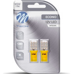 M-Tech T10 W5W 12V W2,1x9,5d Led 9xSMD2835 ������� ������� ������� Blister - 2 ���. - (LB021Y)