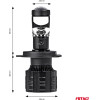 AMiO ������ H4 PL-Lens Series 9 36V 60W 5.000K 3.800lm Led 2x4575 Smd CAN-Bus �� ����������� - 2 ���. - (03667)