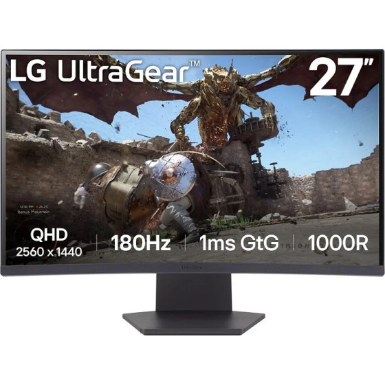LG Monitor 27'' - (27GS60QC-B.AEUQ)
