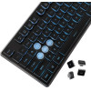 White Shark Led Keyboard GK-003141 Tachi Us Layout Black - (TACHI-B-US)