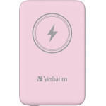 Verbatim Charge 'n' Go Magnetic Wireless Power Bank 10000 Pink - (32248)