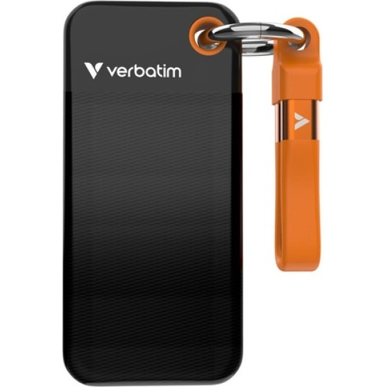 Verbatim Pocket Ssd Usb 3.2 1TB 2.5 Black / Orange - (32193)