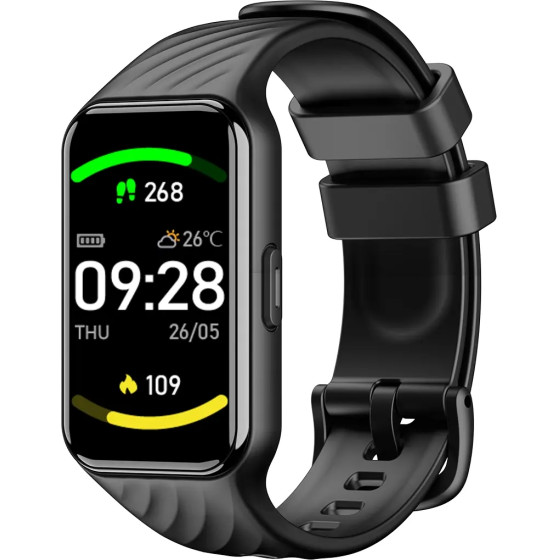 BlackView Unisex Smartwatch BT5.2 IP68 Black - (R10-B)