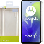 Lime Successories Lime ���� Motorola Moto G04S 6,56'' Slimclear Tpu Full Camera Protection �������