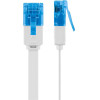Goobay ������� ������� Cat 6A U/UTP, flat, 500MHz, copper, 20m, ����� - (96391)