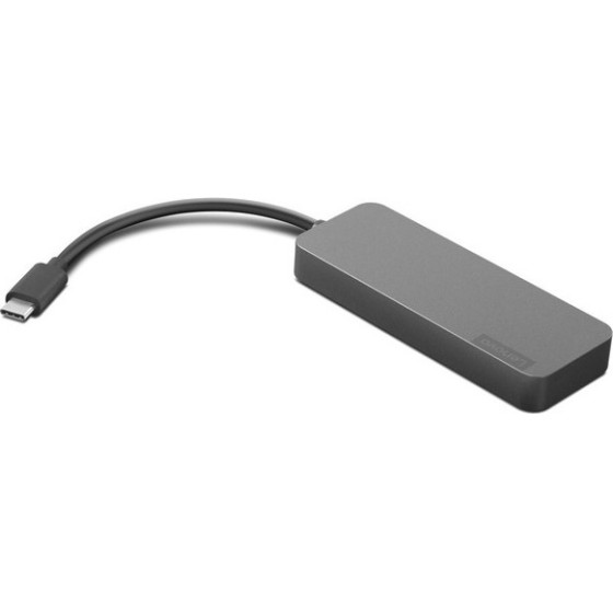 Lenovo USB-C To 4 Port USB-A Hub - (4X90X21427)
