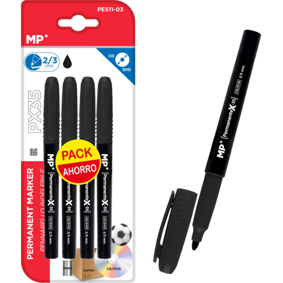 MP ���������� ���������� 2/3mm, ������, 4��� - (PE511-03)