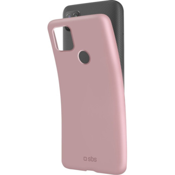 SBS Sensity Soft Xiaomi Redmi 9C Ligh Rosso Backcover - (SENSCOVXIR9CLP)