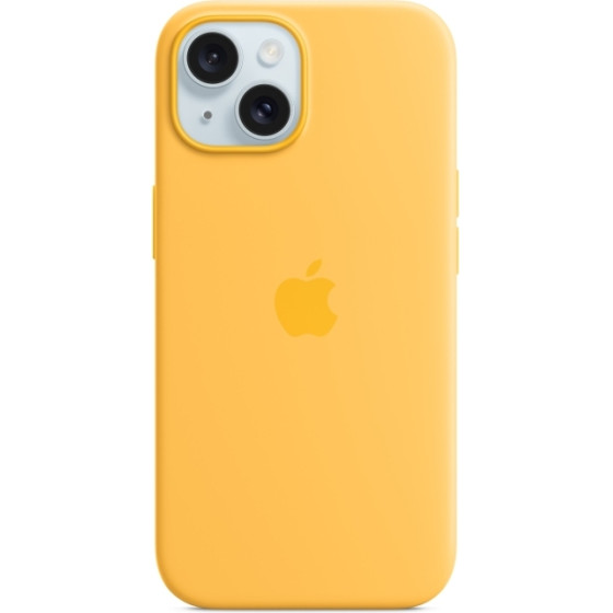 Apple Iphone 15 Silicone Case Magsafe Sunshine - (MWNA3ZM/A)