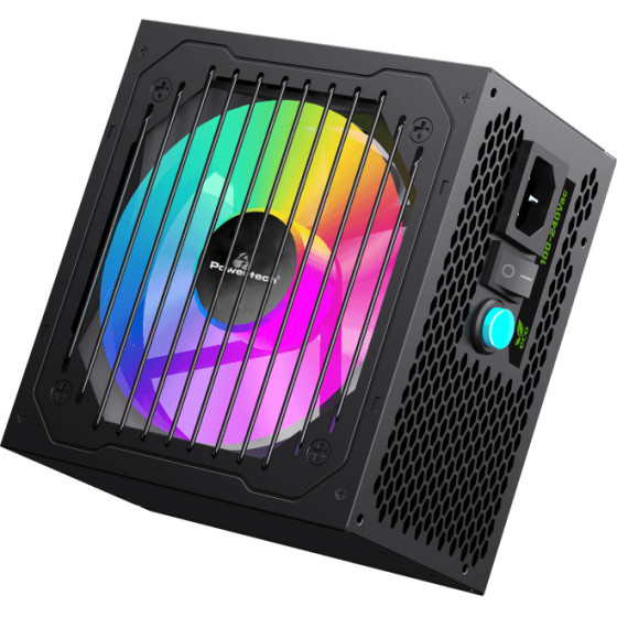 Powertech ����������� Pc 80PLus Bronze, 700W, ATX, 120mm Rgb Fan, Semi Modular - (PT-1311)