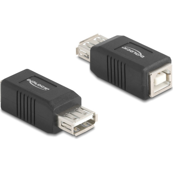 DeLock ���������� Usb �� Usb Type B 480Mbps, ������ - (67203)