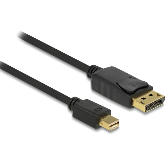 DeLock ������� Mini Displayport �� Displayport 4K/60Hz, 21.6 Gbps, 1m, ����� - (82698)