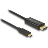 DeLock ������� USB-C �� Displayport Dp Alt Mode, 4K/60Hz, 3m, ����� - (85257)