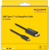 DeLock ������� USB-C �� Displayport Dp Alt Mode, 4K/60Hz, 3m, ����� - (85257)