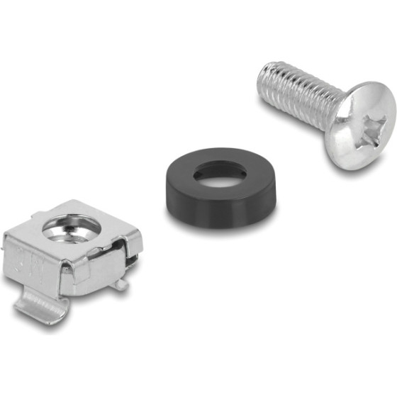 DeLock ��� ����� �� ��������� ��� rack, M6/16mm, 100��� - (42432)