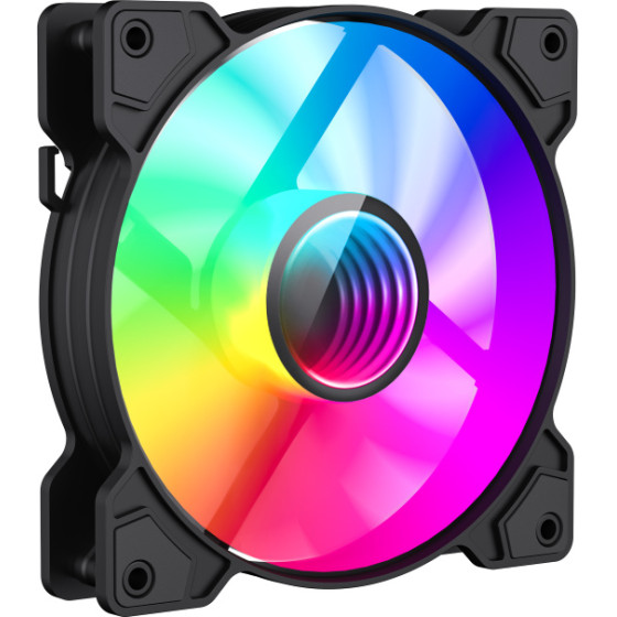 Powertech ����������� ��� Pc slave, Argb LED, 120mm, 1200RPm - (SP-PT-1309-2)