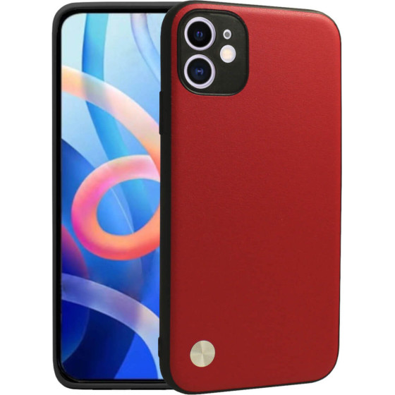 Bodycell Vegan Cover Iphone 11 Red - (FC-00004)