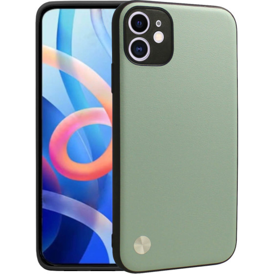 Bodycell Vegan Cover Iphone 12 Light Green - (FC-00015)