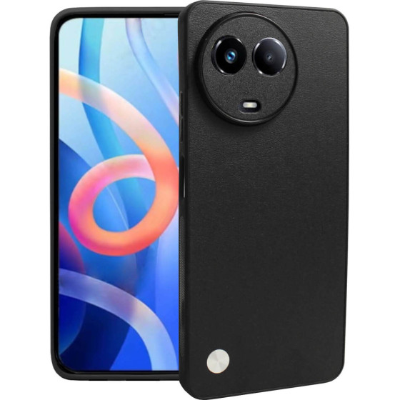 Bodycell Vegan Cover Realme 11 5G/11x Black - (FC-00081)